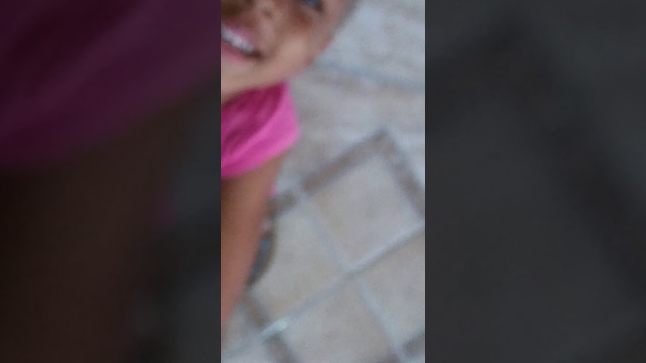 Gabby clinging to Aunty