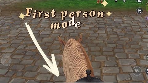 How to go in first person mode in star stable! |-|Stablexedits|-|
