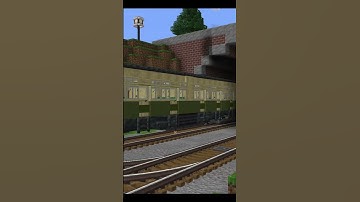 James running down the Branchline - Train Yard #createmod #minecraft #thomasandfriends