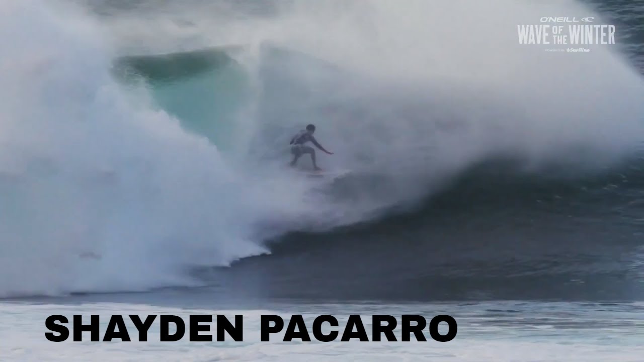 SHAYDEN PACARRO - EPIC PIPELINE WAVE!