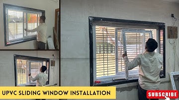 UPVC Sliding Window Installation | UPVC Window Starting Price | Best UPVC Window #upvcwindow #upvc