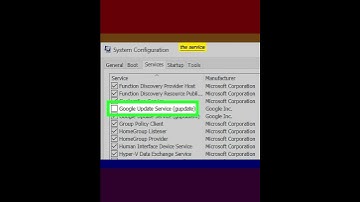 Toegang krijgen tot het hulpprogramma voor systeemconfiguratie