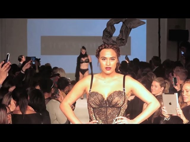 Curvy Couture Plus Size Lingerie Fashion Show - CURVExpo Feb 2014 
