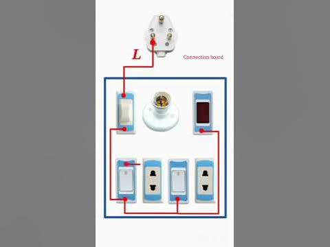 #plug With Board , Test lamp Connection - YouTube