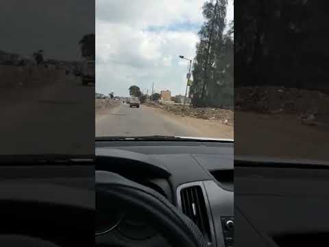 اول طريق طناح بداية من المنصورة