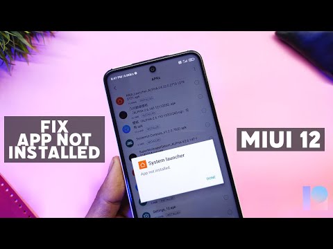 Fix Miui 12 App Not Installed On Any Xiaomi Device | Miui 12 System Apps
