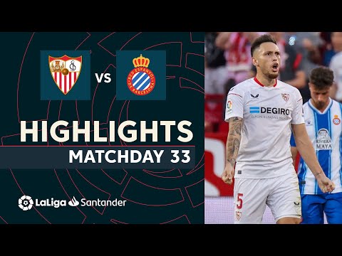 Resumen de Sevilla FC vs RCD Espanyol (3-2)