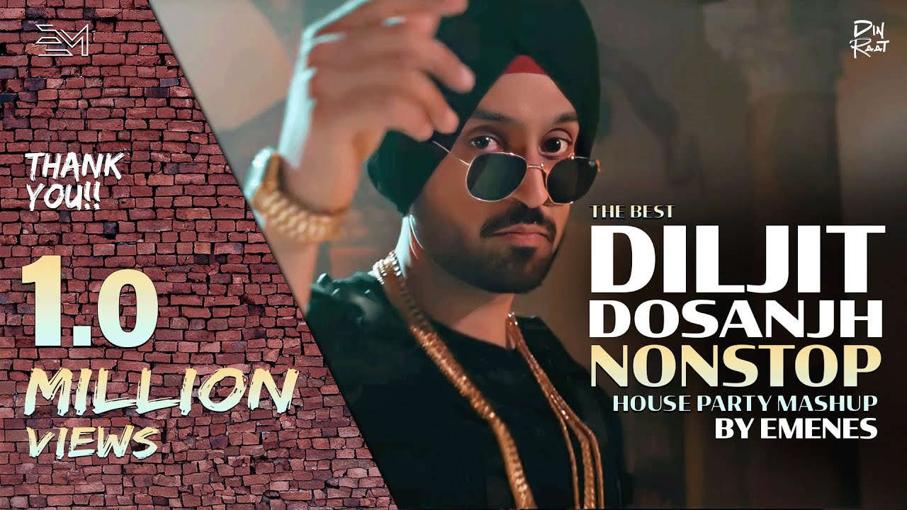 BEST DILJIT DOSANJH MASHUP 2025 | DILJIT REMIXES | NONSTOP BY EMENES