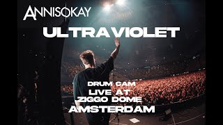 Annisokay - Ultraviolet Drum Cam at Ziggo Dome Amsterdam by Silas Fischer
