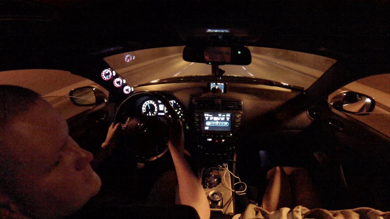 Lexus ISF CCSR in Warsaw tunel