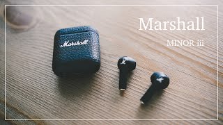 デザイン性溢れるワイヤレスイヤフォン【Marshall MINORⅲ】 - YouTube