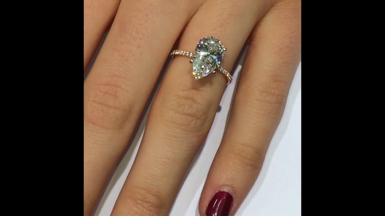3-carat-pear-shape-diamond-engagement-ring-youtube