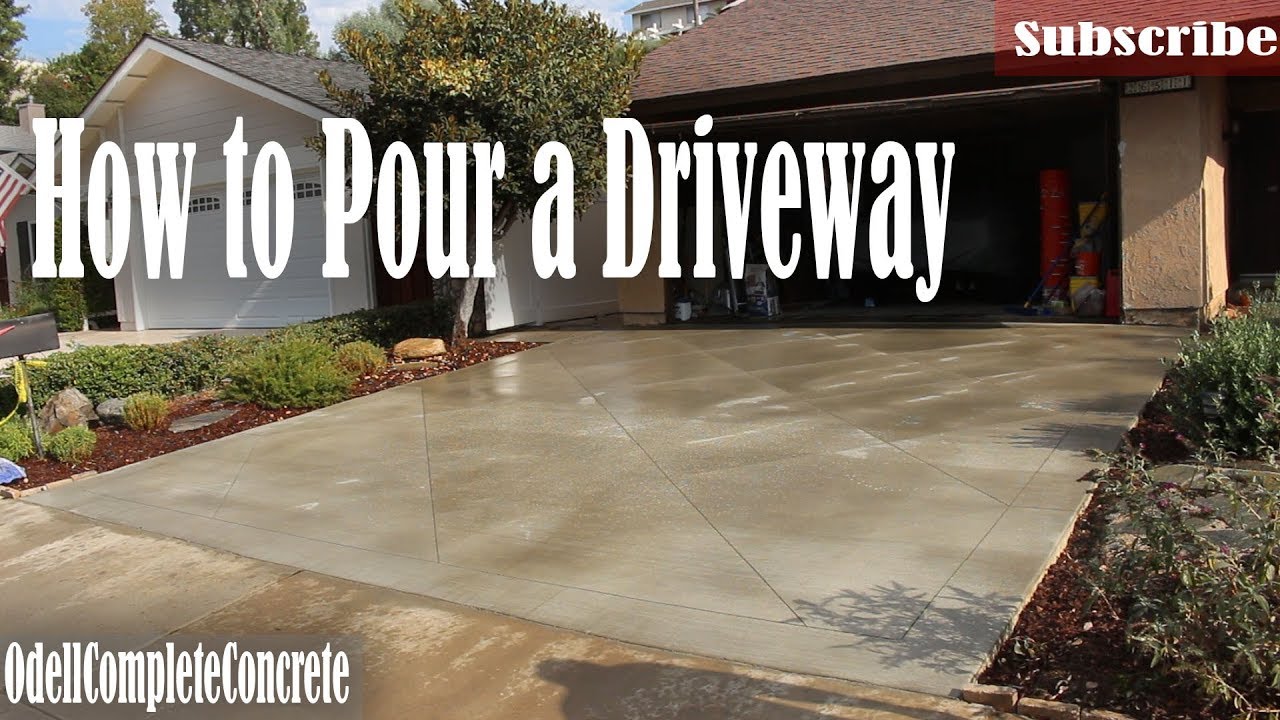 Concrete Driveway Do It Yourself | MyCoffeepot.Org