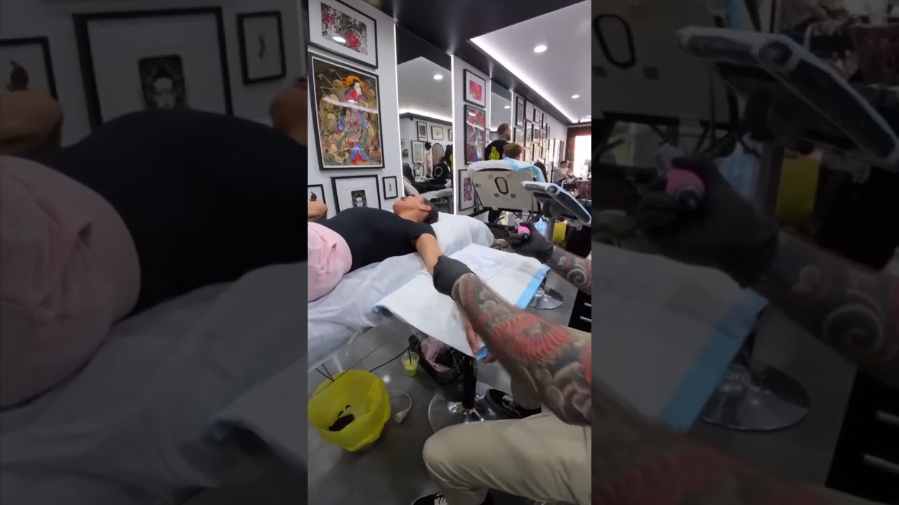 The first tattoo is always so nerve-wracking