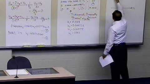 Chapter 08.07: Lesson: Finite Difference Method for Solving ODEs: Example: Part 2 of 2