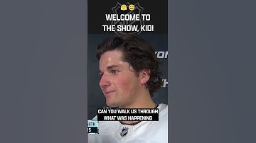 The ROOKIE stops McDavid and Draisaitl! 😯