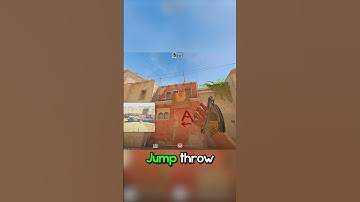 New Mirage Window Smoke For CS2!🔥| #Cs2 #mirage #smoke #lineup #overpass #csgo #smokes #cs2beta #cs