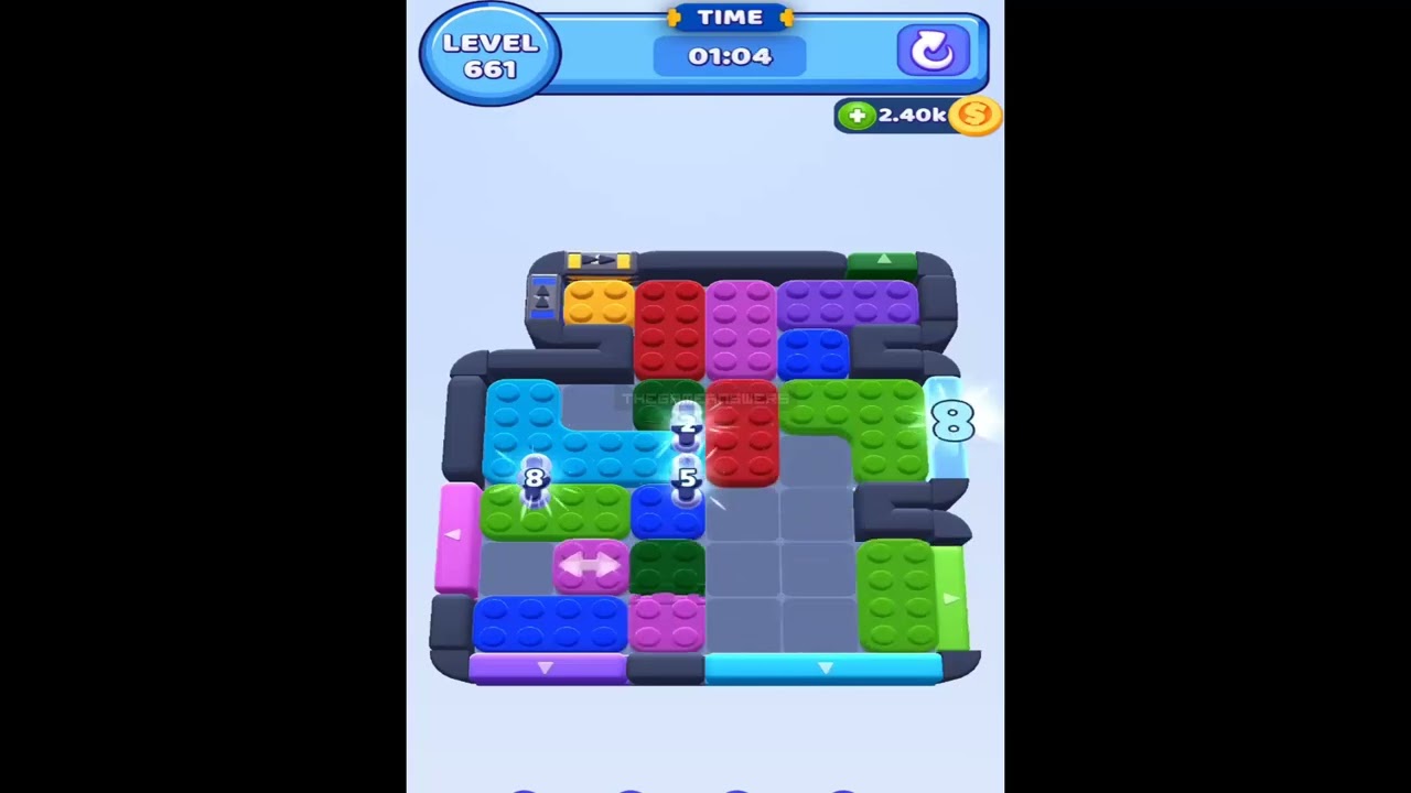 Color Block Jam Level 661 - YouTube