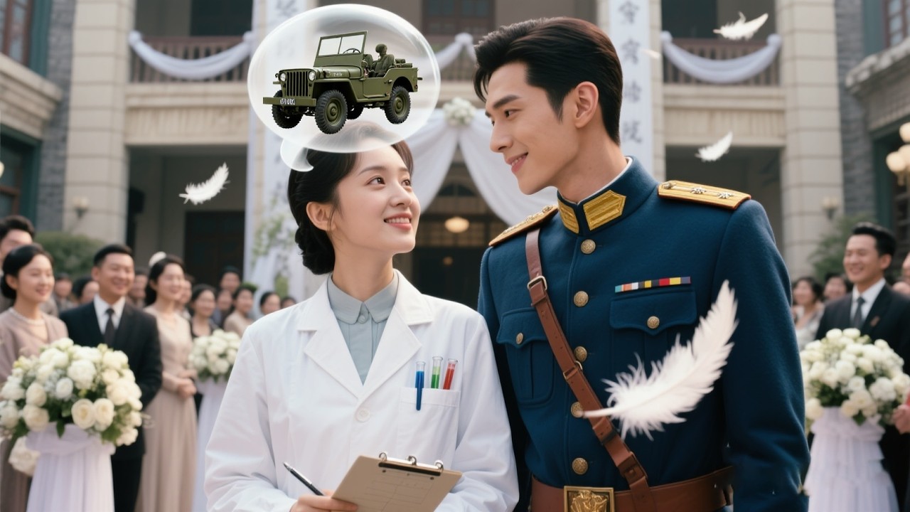 😳Modern Genius Enters a Novel as the Villain Marshal’s Fiancée—He Hears Her Thoughts, Can’t Resist！