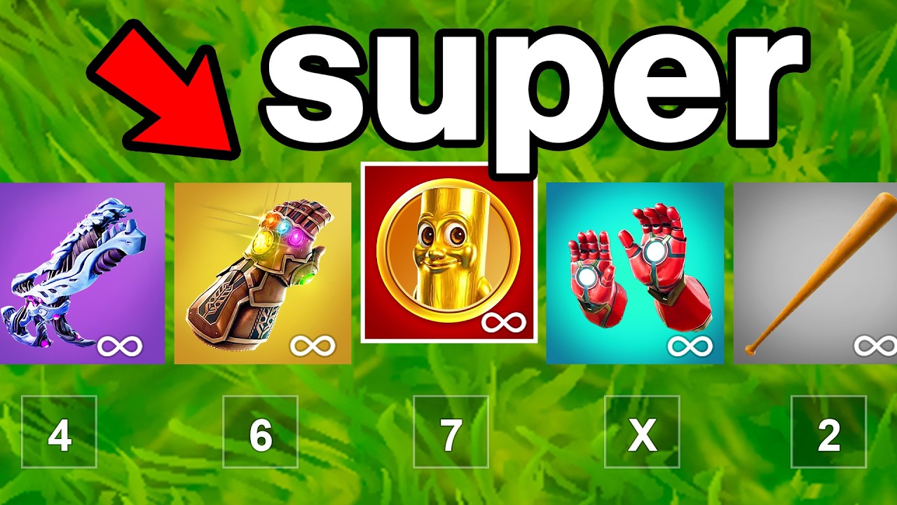 Fortnite But Everyone Has SUPER Items!
