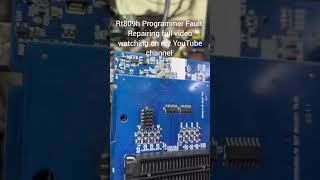 Rt809h Programmer Led  blinking Fault Repairing  #viralshorts #youtubeshorts