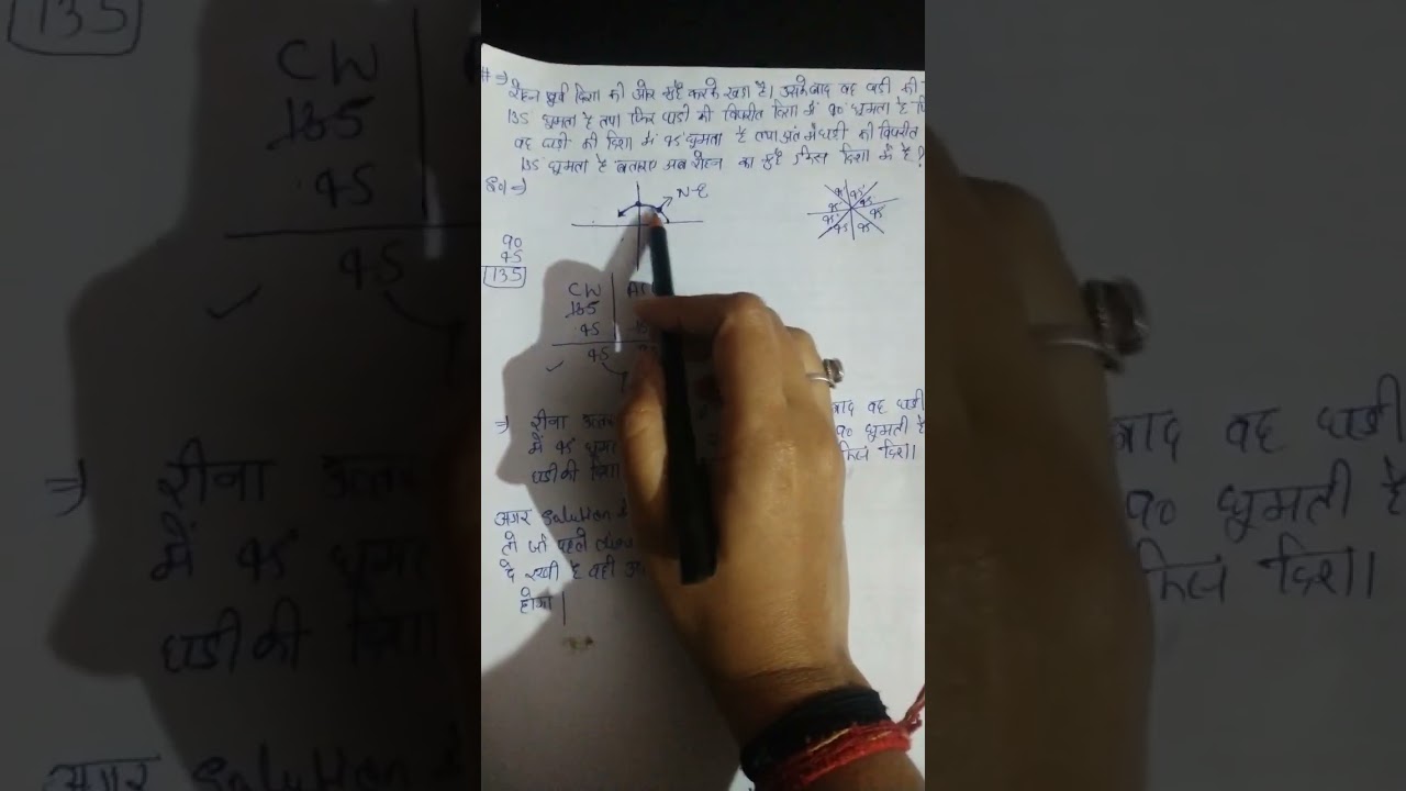 chapter direction angle question 