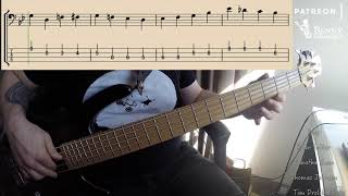 Video thumbnail of "Big Bad Voodoo Daddy - King Of Swing [BASS COVER] - w/ notation and tabs"