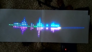 SpectRUS - анализатор звукового спектра 48x18 на базе Arduino esp32