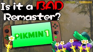 Is Pikmin 1 BAD Analyzing The Pikmin 1 Remaster (Nintendo Switch)