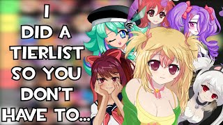I Did A Tier-list So You Don't Have To... (PAWSY.EXE)