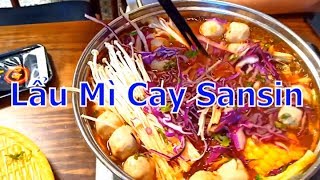 Ẩm Thực Ngon -  Thưởng Thức Nồi Lẩu Mì Cay Hải Sản Sasin ngon tới mức nào?