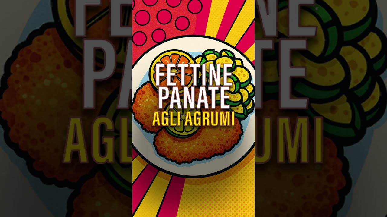 Fettine panate agli agrumi #ricettafacile