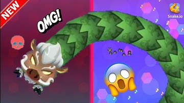 The Dagda Boss Left Out the Map! Glitch or Hack ? Snake.Io 