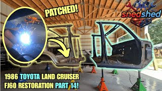 Epic CHOPPED Land Cruiser Project Gets a New Floor! 1986 Toyota FJ60 Restoration Part 14!