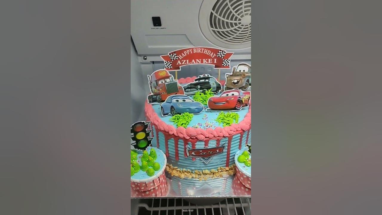 Referensi Cake ultah anak karakter CARS