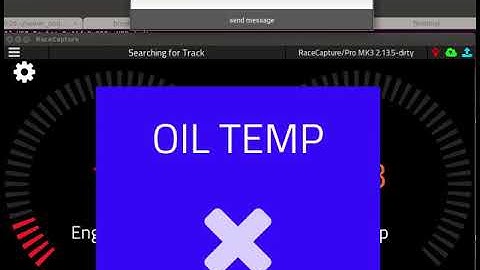 How RaceCapture blends Sensor alerts + Podium pit-to-car Alerts