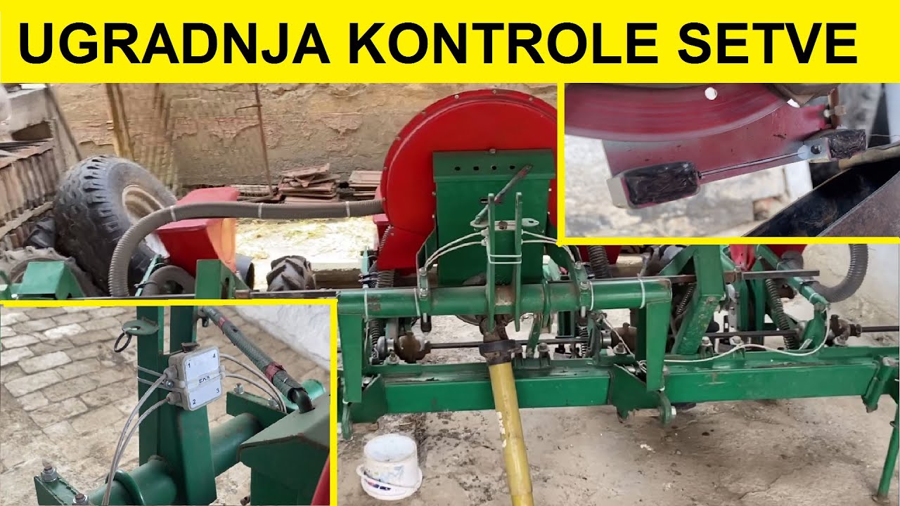 Kako jednostavno ugraditi kontrolu setve, OLT, Nodet, PSK, Agria