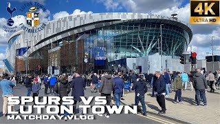 ⚽️ Spurs Make Another Second Half Comeback!! ⚽️ | Tottenham Hotspur vs Luton Town Matchday Vlog [4K]