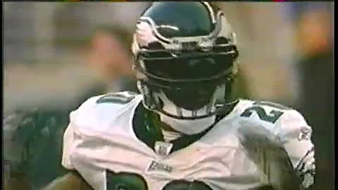 Brian Dawkins hit on Darrell Jackson