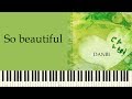 ♪ 단비 - Danbi (Sweet Rain): So beautiful - Piano Tutorial