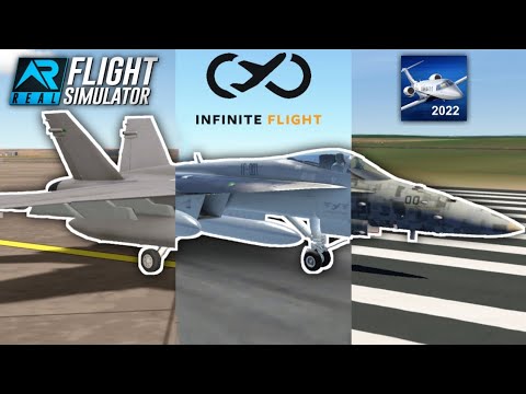 Which Simulator has the *BEST* F-18?? ⚔️🔥 RFS VS Infinite Flight VS ...
