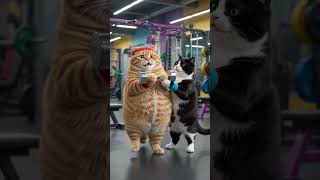 I need a donut #comedy #workout #funny #cat #cartoon #youtubeshorts #gym #funnycats #funnyanimals