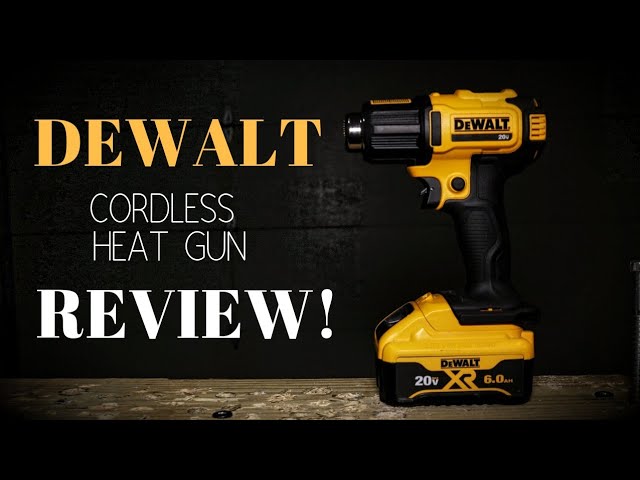 EPT. Dewalt DCE530N 18V XR Heatgun Bare Unit