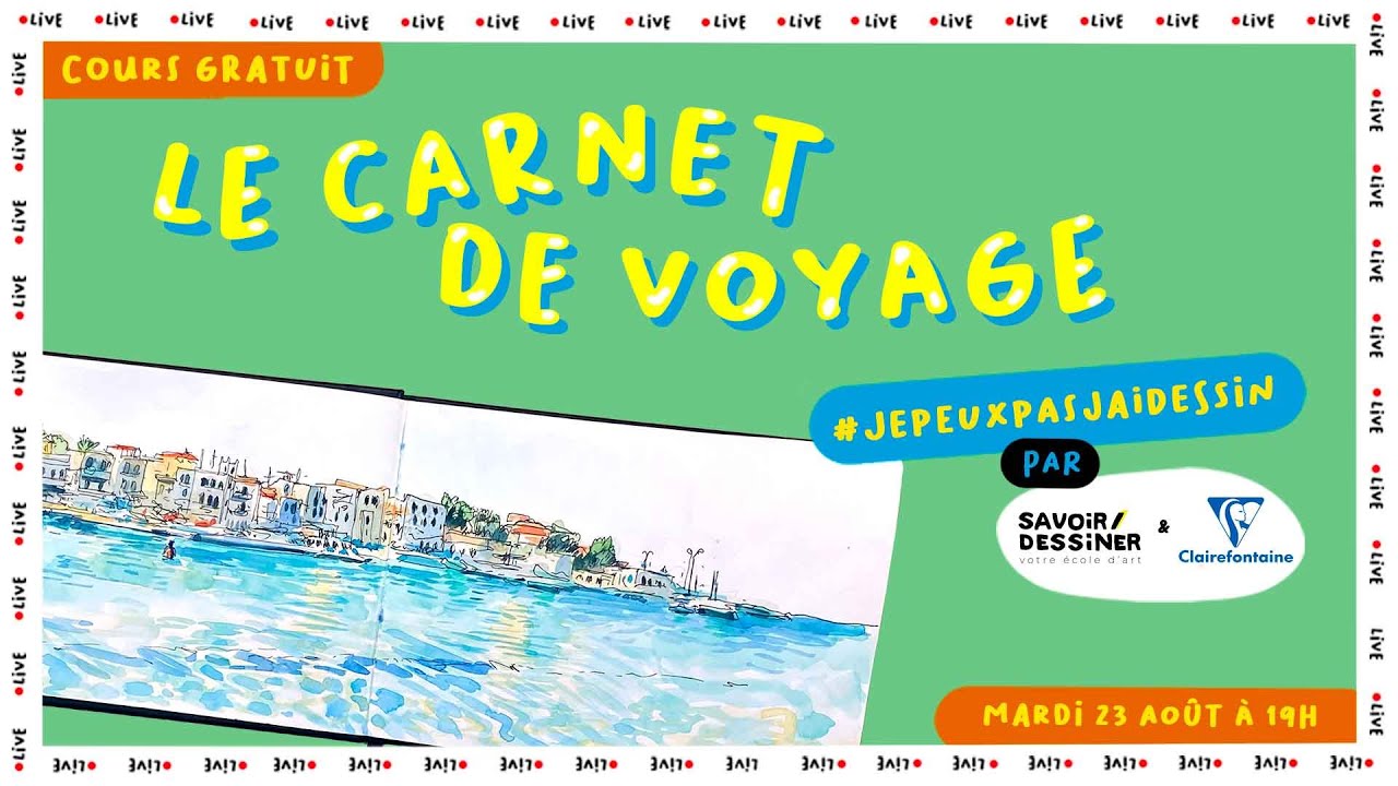 Carnet de voyage aquarelle : 7 étapes pour créer le sien