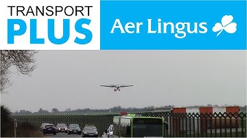 Aer Lingus Regional Stobart Air ATR 72-600 EI-FAT takes off at Dublin Airport