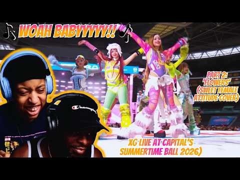 XG - Flowers (Sweet Female Attitude Cover) Reaction || XG at Capital's Summertime Ball 2026 ||Part 2