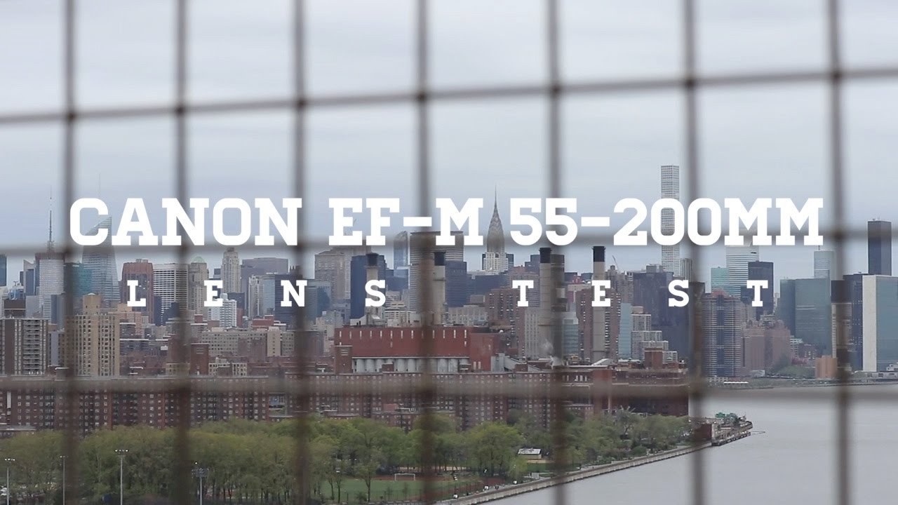 Canon Ef M 55 0mm Lens Test Youtube