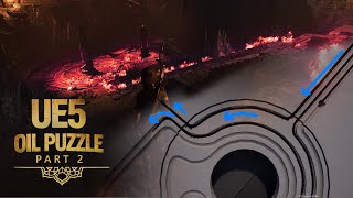 Unreal Oil Puzzle Part 2 - Dynamic Flow Path