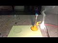 Burning of magnesium ribbon experiment  chemistry demo  grade 712