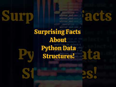 Python Hidden Gems! #python #pythonseries #pythonsecrets #datastructures